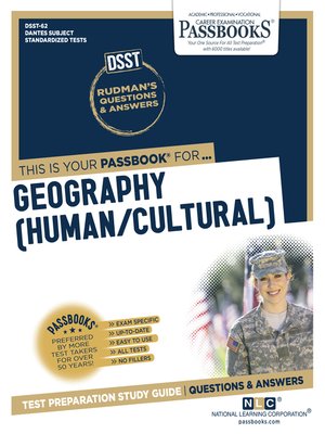 cover image of GEOGRAPHY (HUMAN/CULTURAL)
